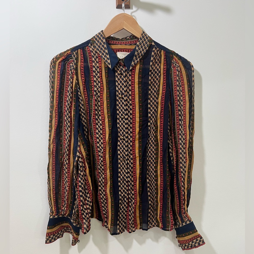 Sezane Tianna Blouse EUC